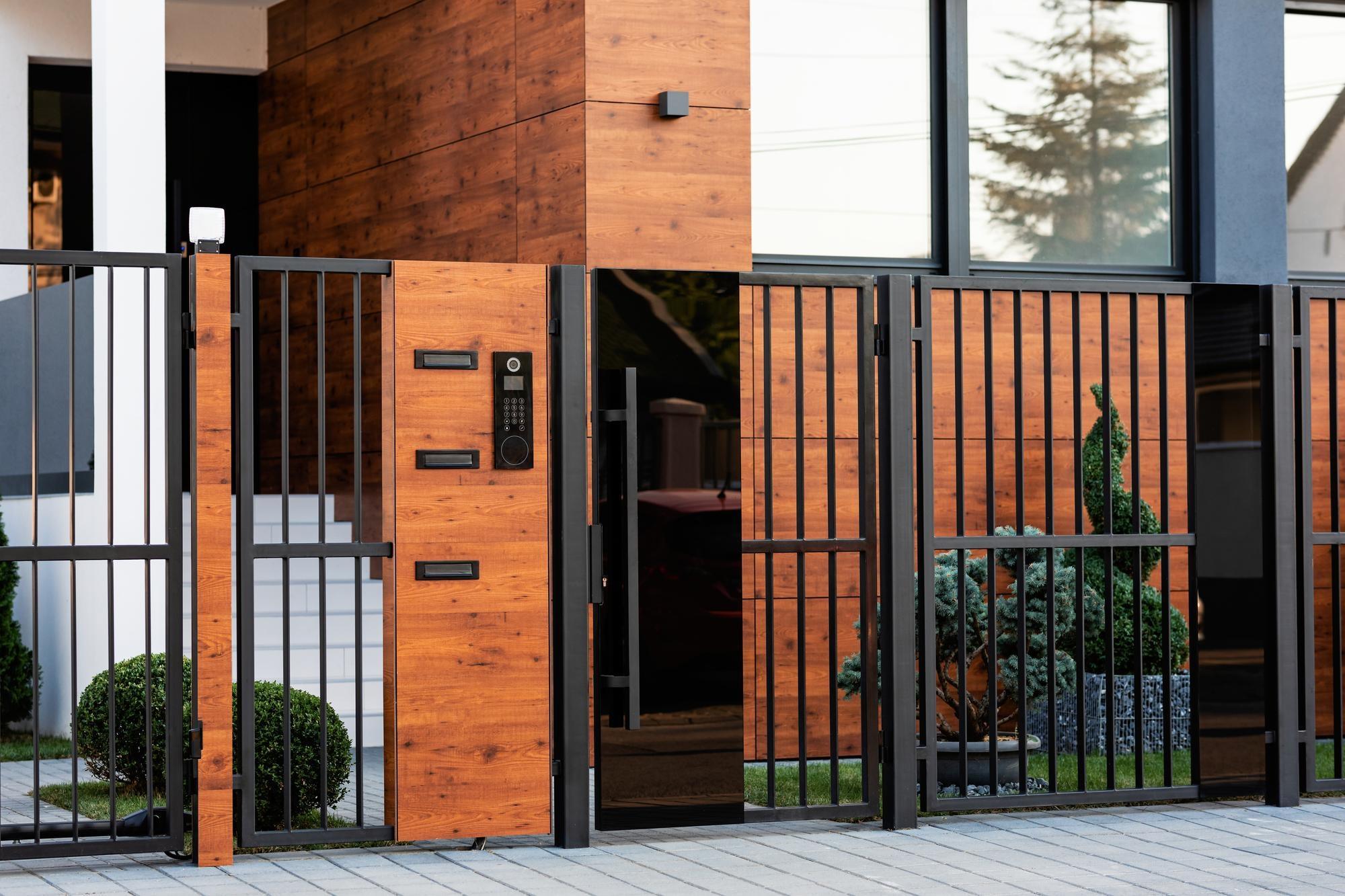 Exterior Of Modern Residential Building