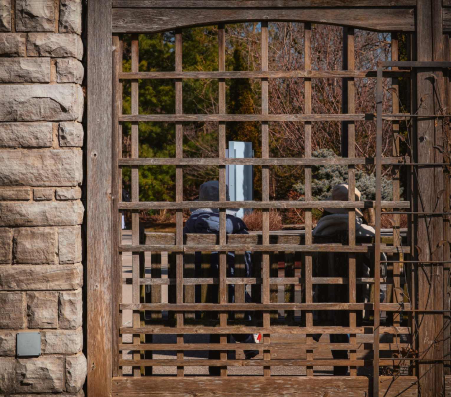 Framed Conversations In The Garden