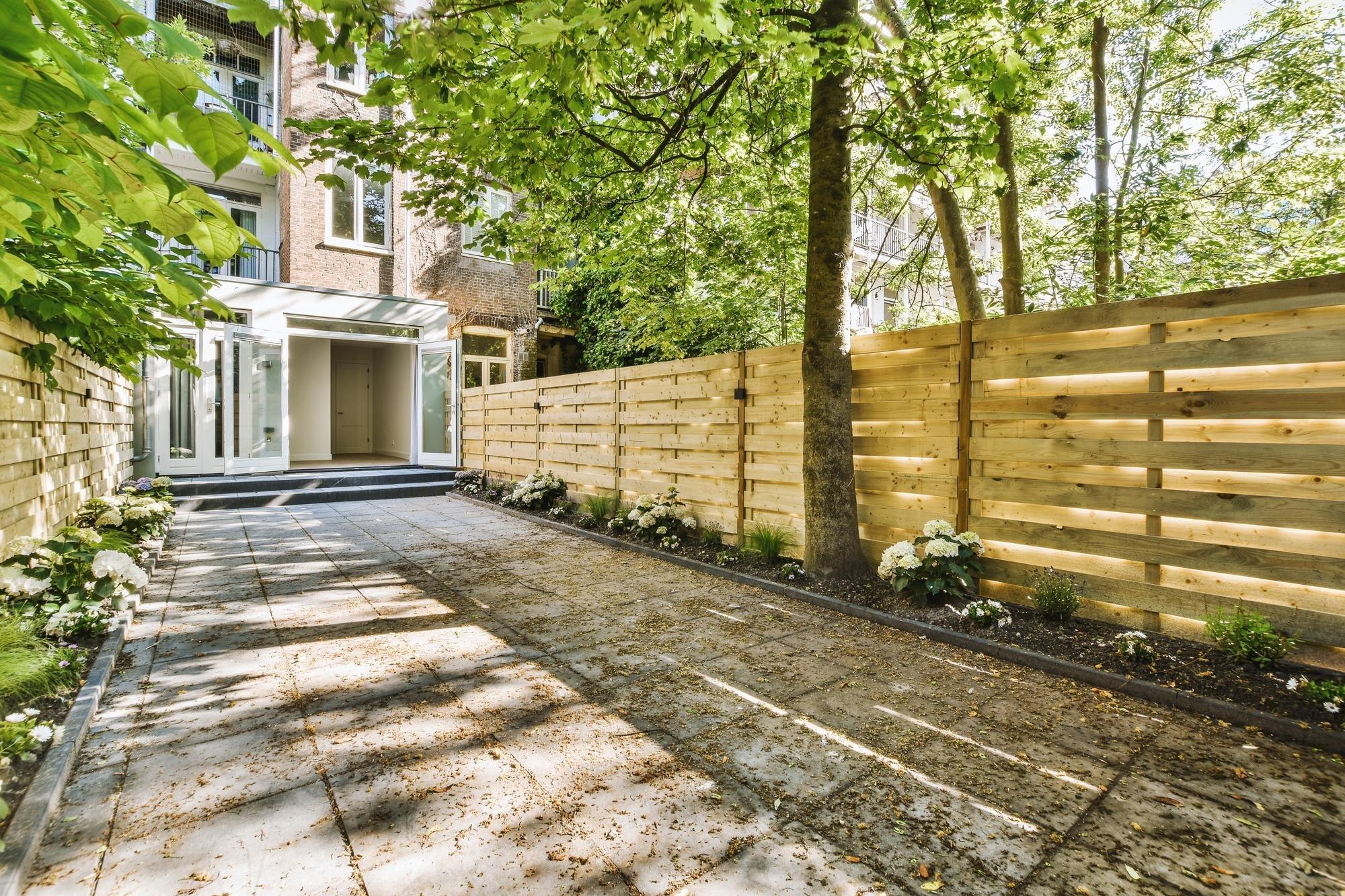 Neat Patio With Sitting Area