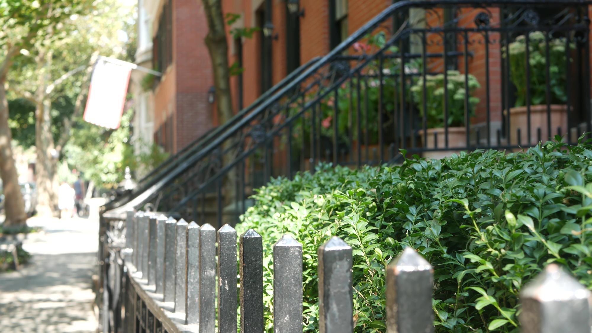 New York City Townhouse Building Brooklyn Heights