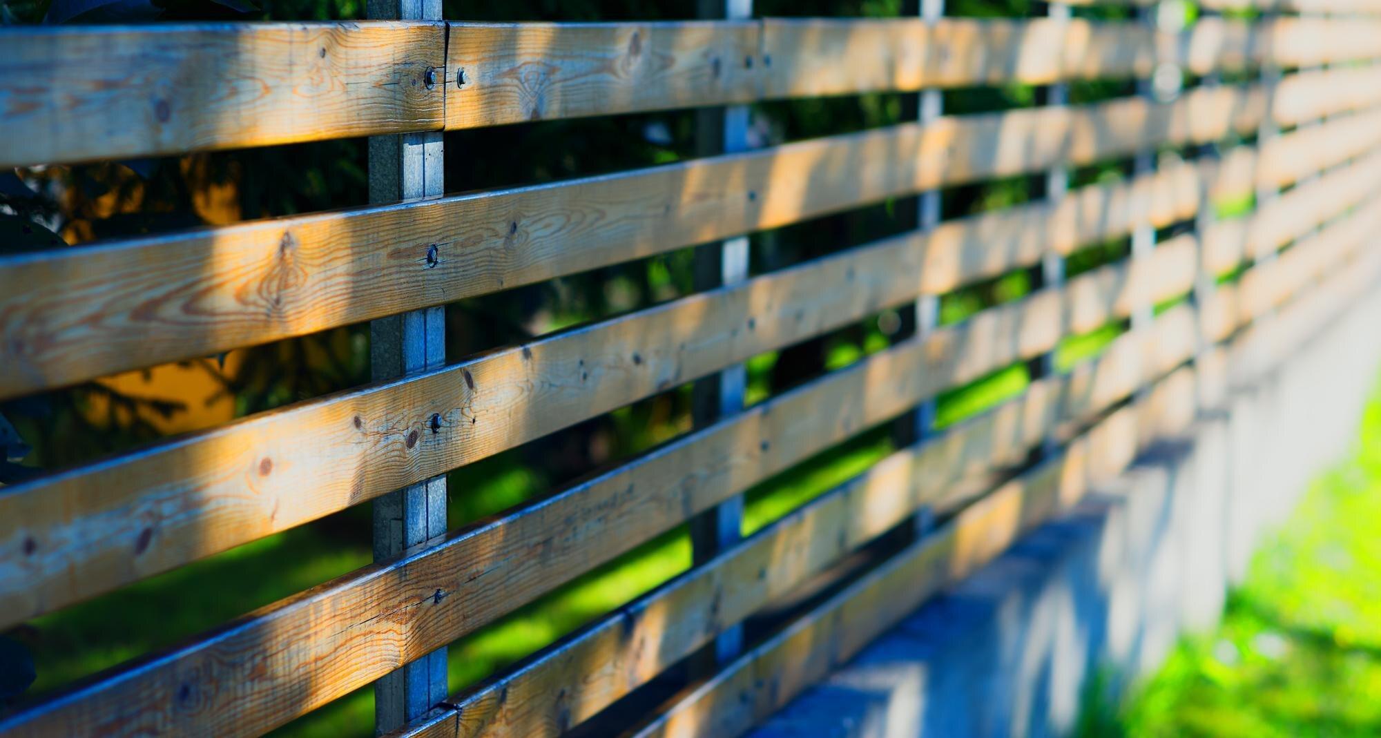 Summer Farm Wooden Fence Background Hd